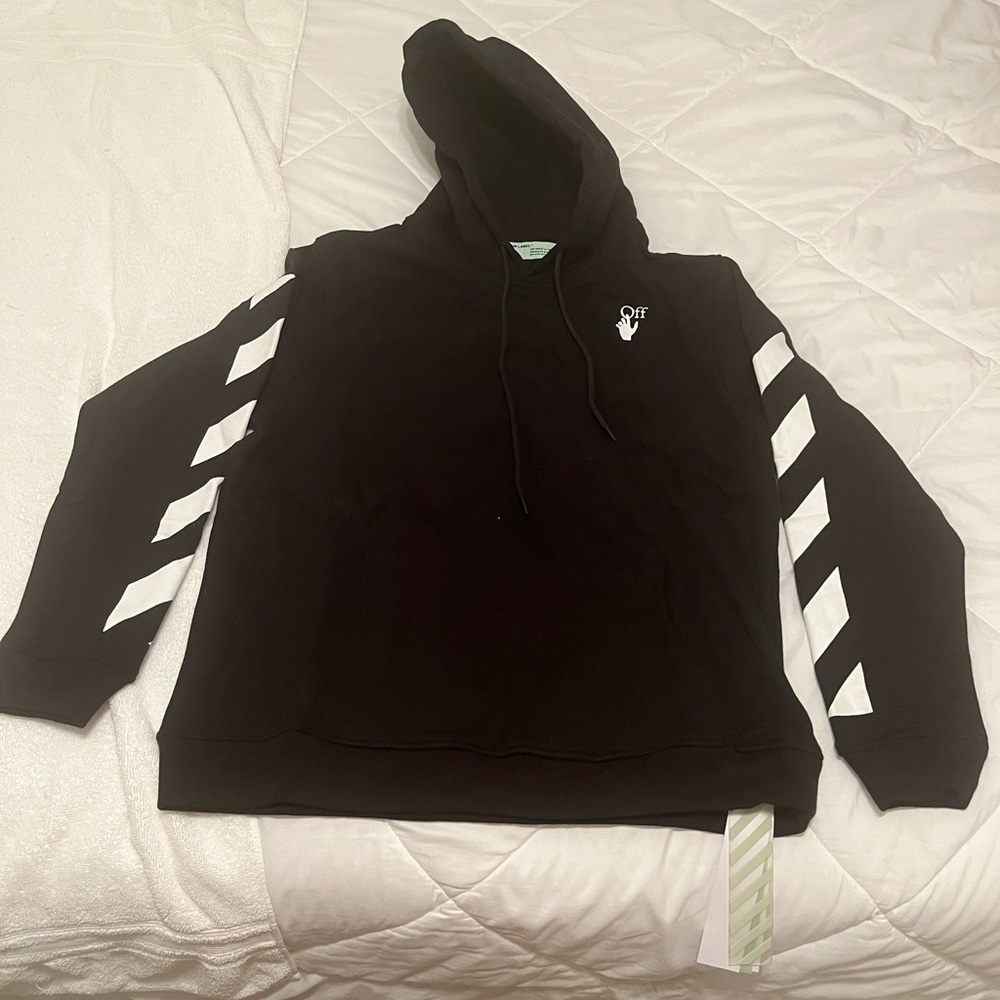 Off-white agreement hoodie brand new authentic